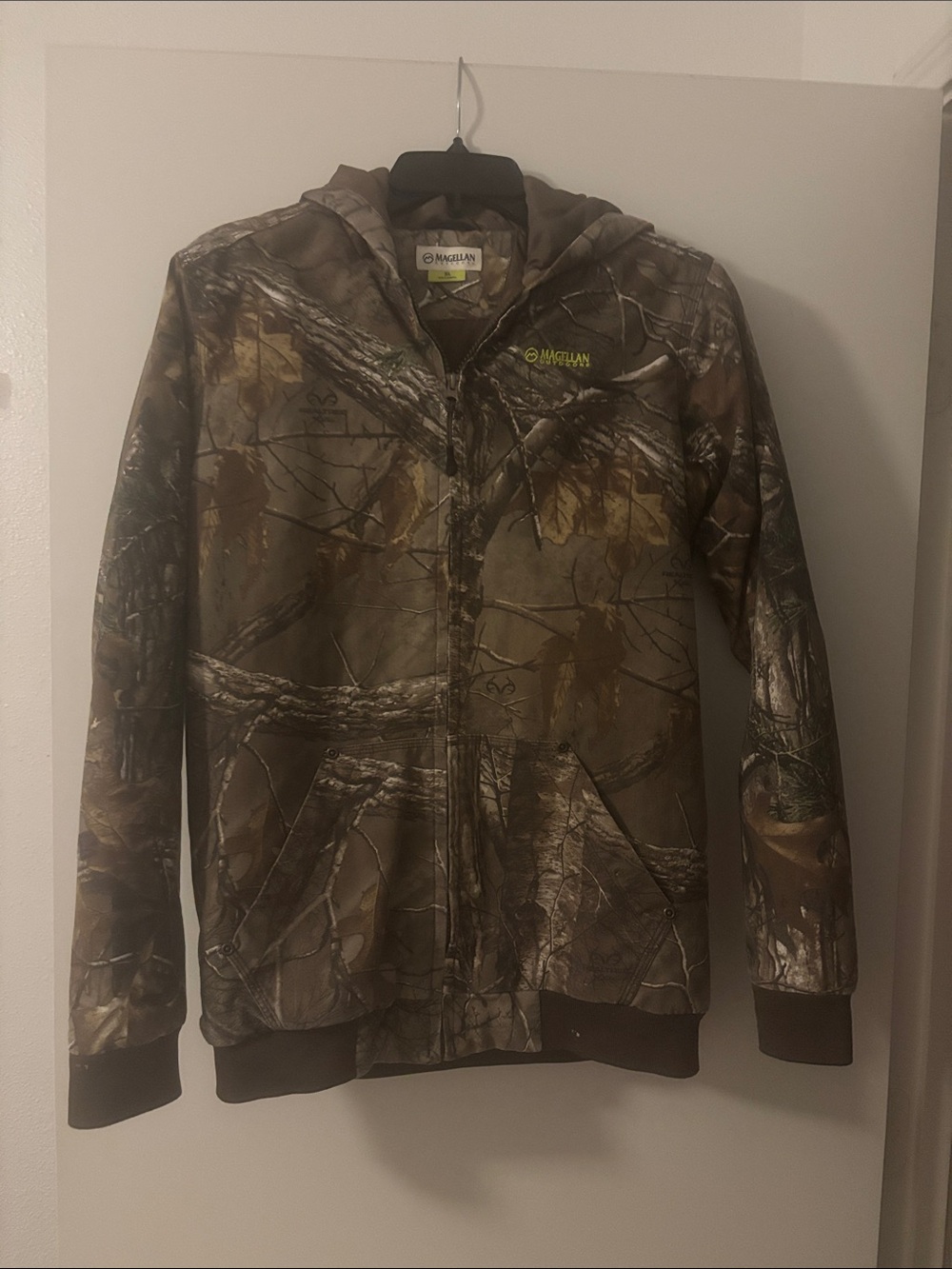 Magellan Outdoors Realtree-Style Camo Hoodie - Brown/Green